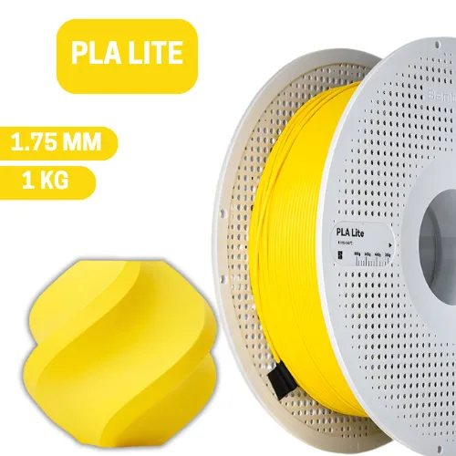 BAMBU PLA LITE-AMARELO- CARRETEL REUTILIZAVEL BAMBU