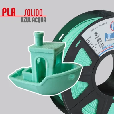 Filamento PLA Azul Acqua 1,75mm 1Kg PrintaLot