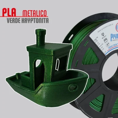 Filamento PLA Metálico Kryptonita 1,75mm 1Kg PrintaLot