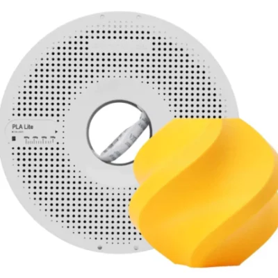 BAMBU PLA LITE-AMARELO GIRASSOL - COM CARRETEL REUTILIZAVEL BAMBU