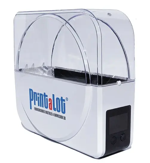Secador de Filamentos 3D Drybox Printalot S1 Bivolt 110/220v p/ Diâmetro 1,75mm/2,85mm